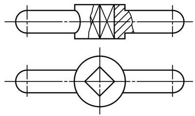 圖1-33鈑金加工件-不對稱機(jī)件