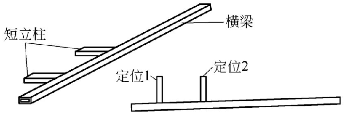 圖4-4鈑金加工件用扁鋼制作的樣桿