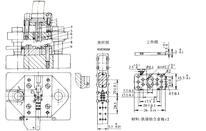 鈑金加工廠-單工序落料模